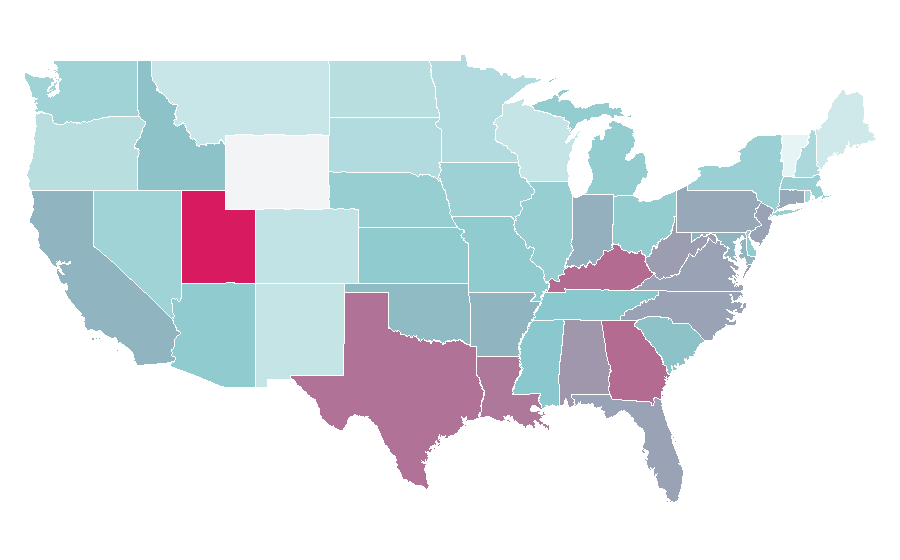 Affinity by region — Sofia the First, United States