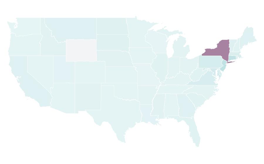 Affinity by region — SoHo, Manhattan, United States