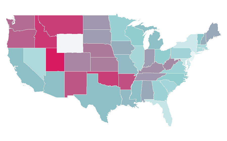 Affinity by region — Soldering iron, United States