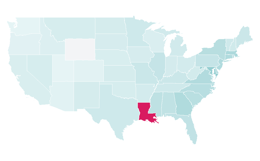 Affinity by region — Soledad O'Brien, United States