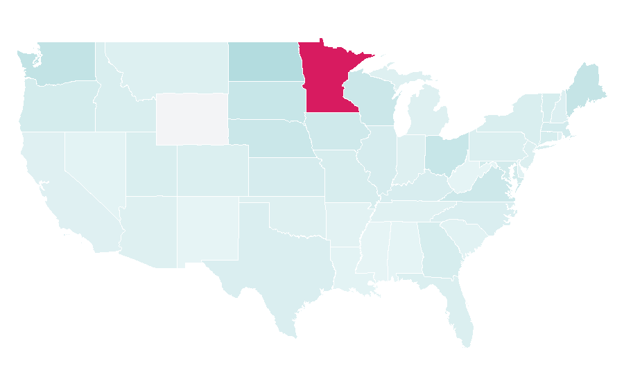 Affinity by region — Somalia, United States