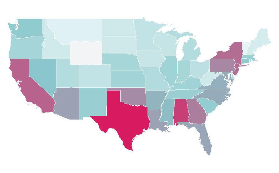 Affinity by region — Son, United States