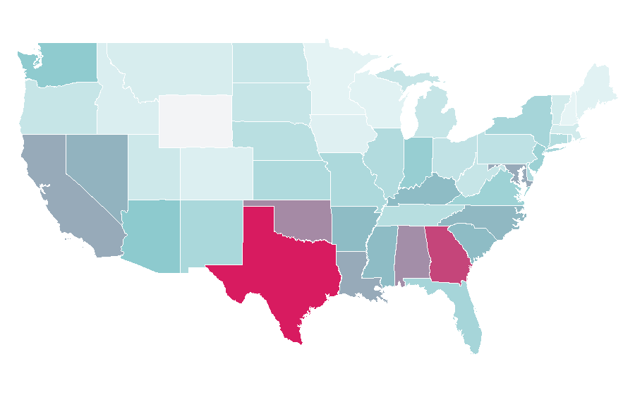 Affinity by region — Son Goku, United States