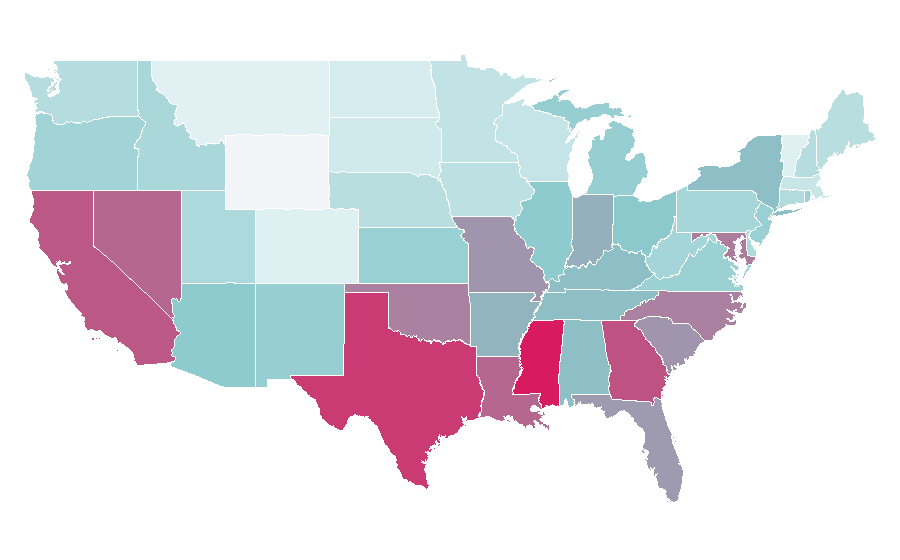 Affinity by region — Sonic X, United States