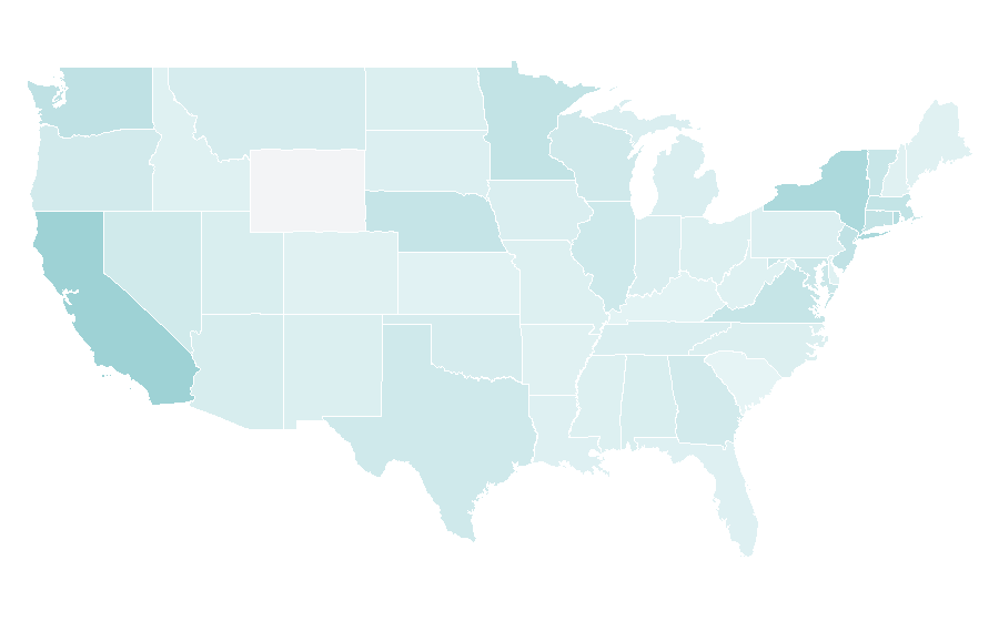 Affinity by region — Soompi, United States