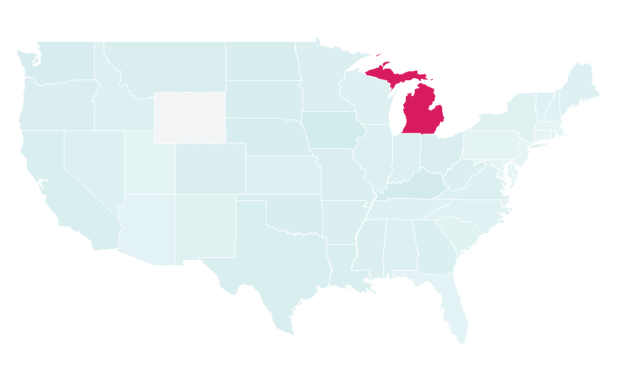 Affinity by region — SOS, United States
