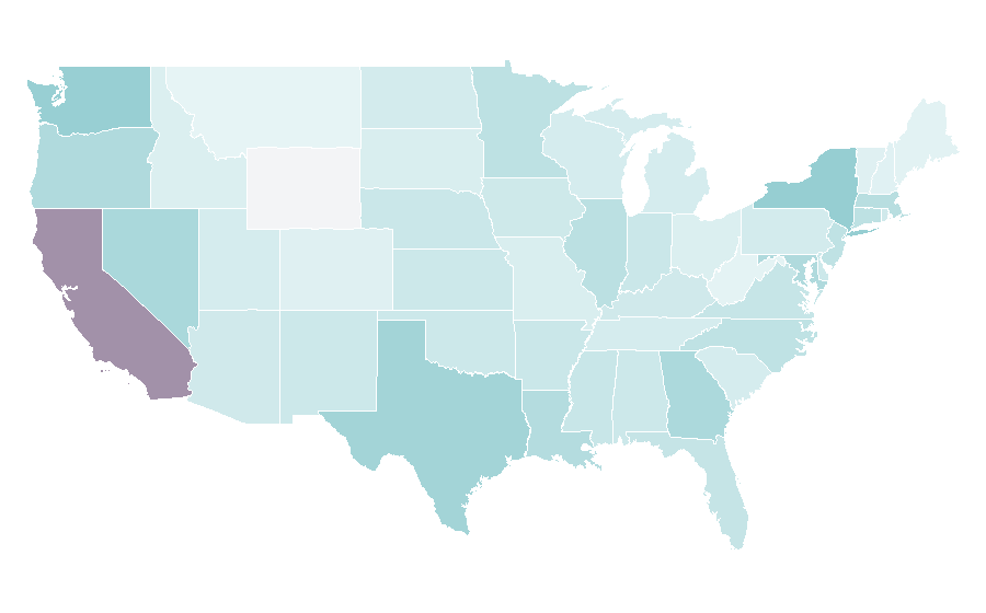 Affinity by region — Soy milk, United States
