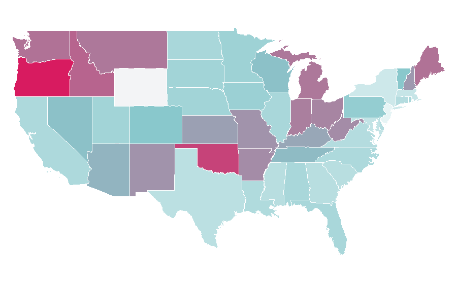 Affinity by region — Soylent Green, United States