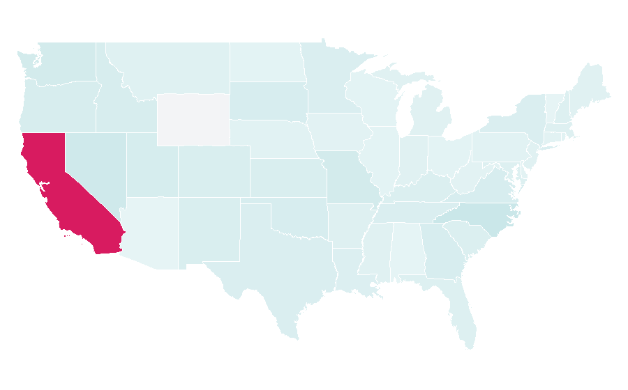 Affinity by region — Special forces, United States
