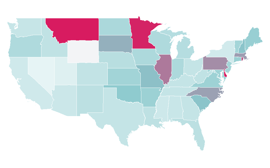 Affinity by region — Special Olympics, United States