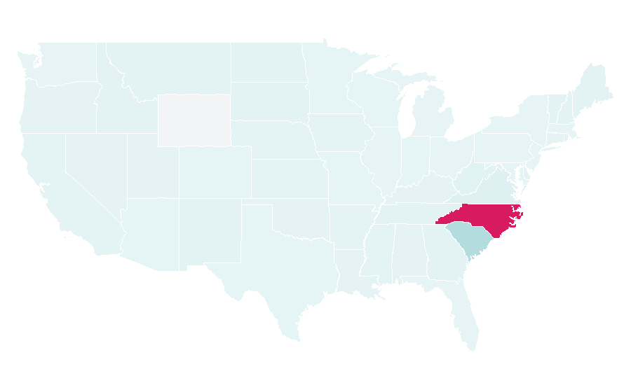 Affinity by region — Spectrum Center, United States