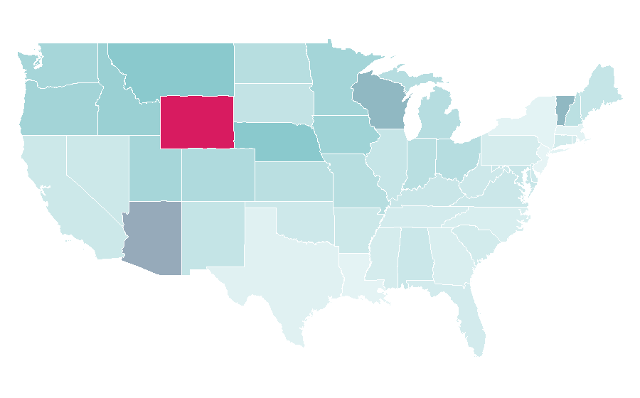 Affinity by region — Spellbinders, United States