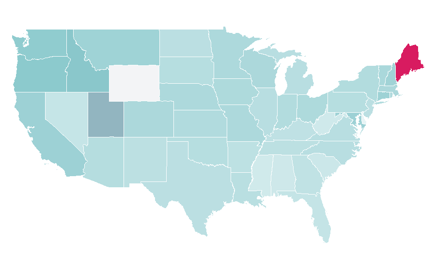 Affinity by region — Spellbound, United States