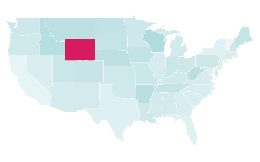 Affinity by region — Spicy Lingerie, United States