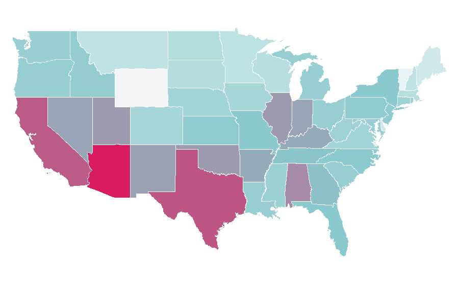 Affinity by region — Spider-Man 2, United States