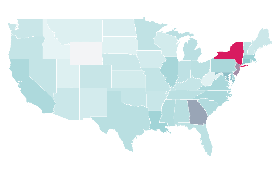 Affinity by region — Spike Lee, United States
