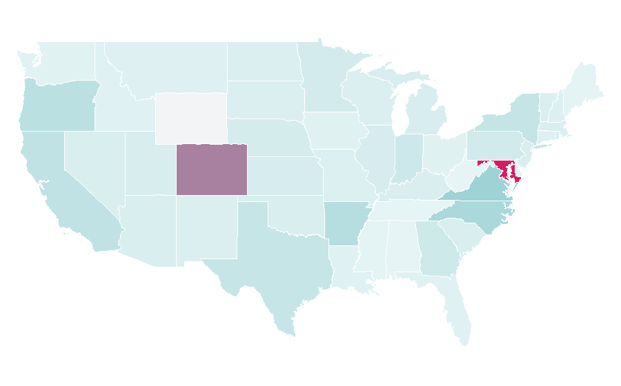 Affinity by region — Spoons, United States