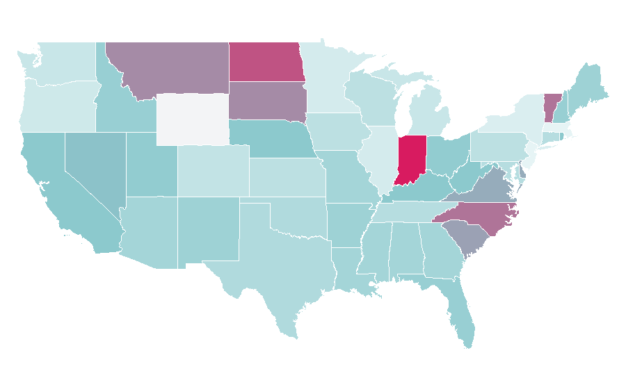 Affinity by region — Sports car racing, United States