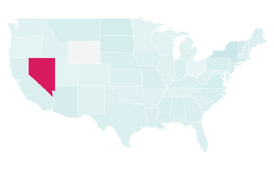 Affinity by region — Sports journalism, United States