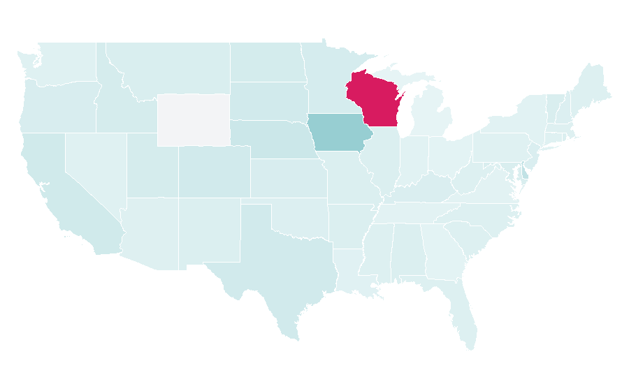 Affinity by region — Sports nutrition, United States