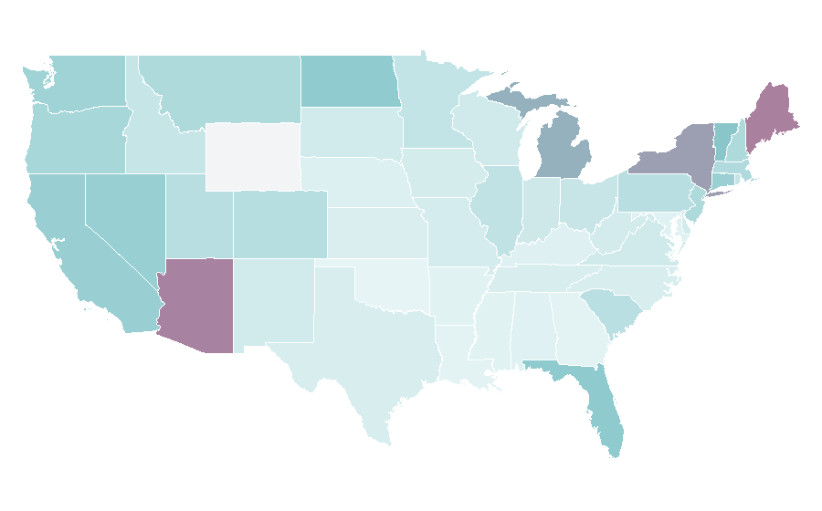 Affinity by region — Sportsnet, United States