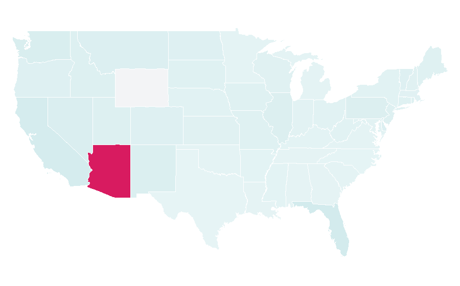 Affinity by region — Spring training, United States