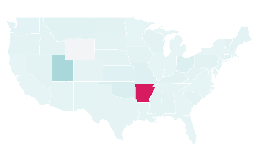 Affinity by region — Springdale, Arkansas, United States