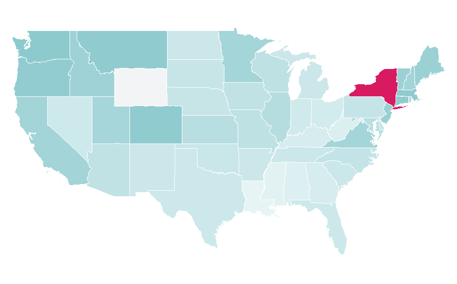 Affinity by region — Spy Game, United States