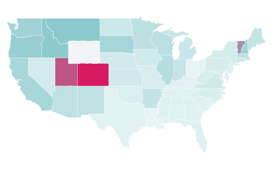 Affinity by region — SRAM Corporation, United States