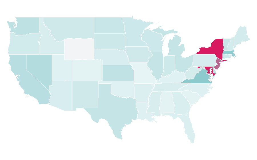 Affinité par région — Sri Lanka Cricket, États-Unis