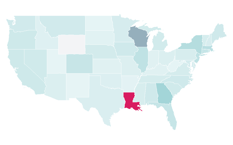 Affinity by region — St. Germain (liqueur), United States