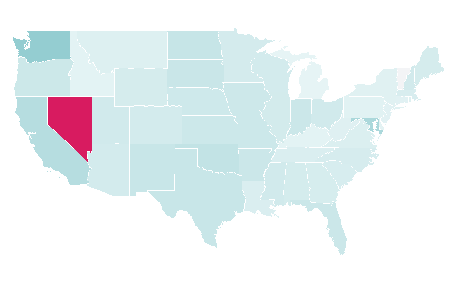 Affinity by region — Stake, United States