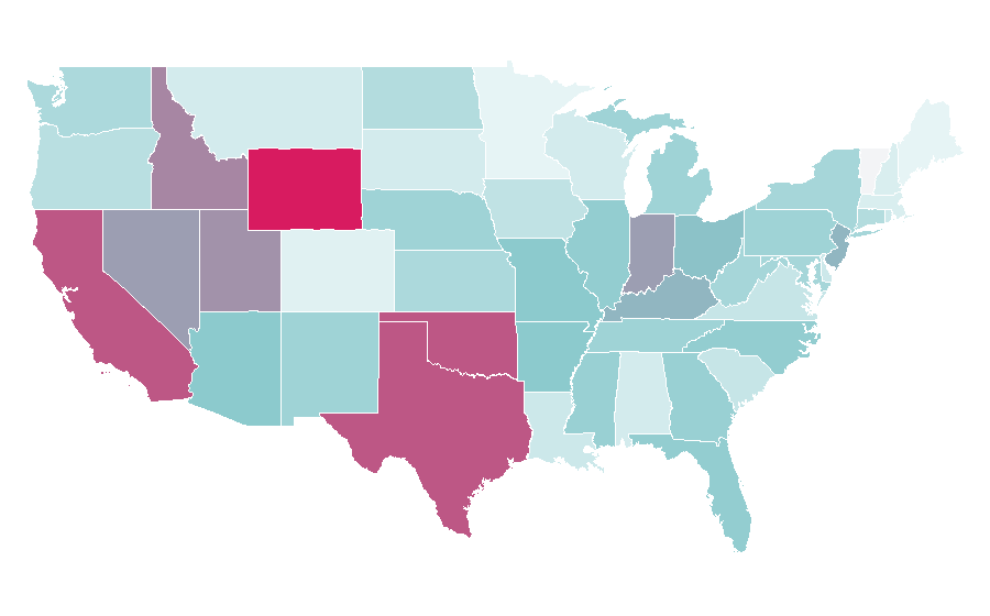 Affinity by region — Stan Lee, United States