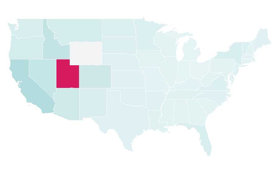 Affinity by region — Stance, United States