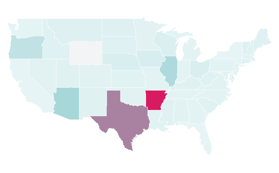 Affinity by region — Star Cinema, United States