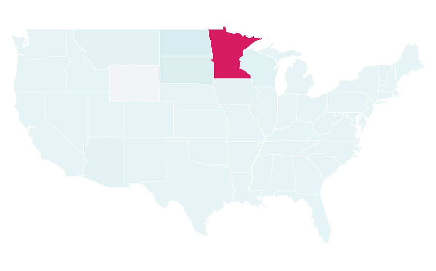 Affinity by region — Star Tribune, United States