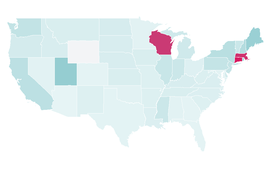 Affinity by region — State Street Corporation, United States
