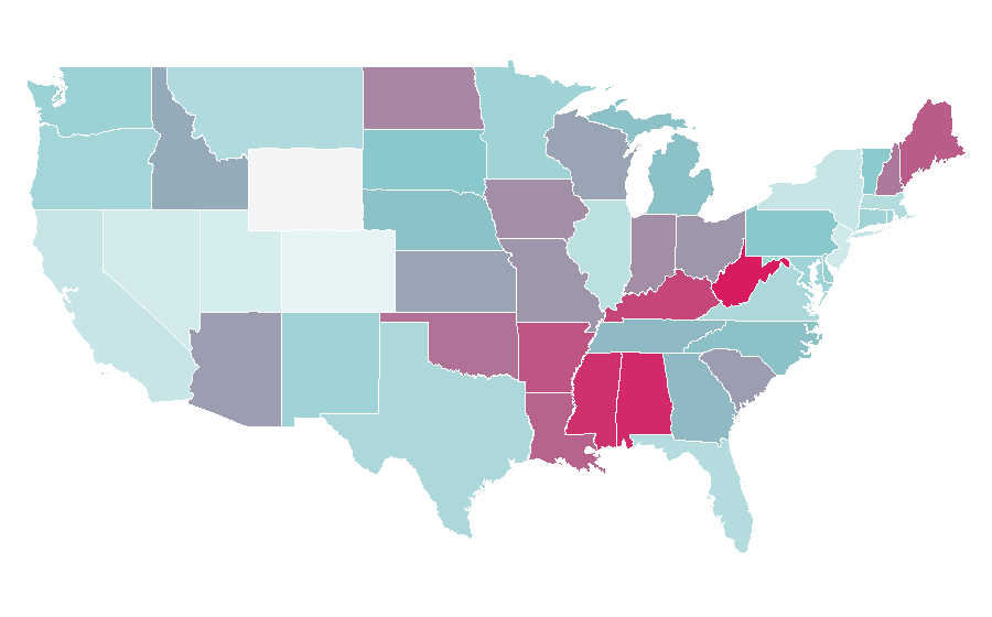 Affinity by region — Station 19, United States