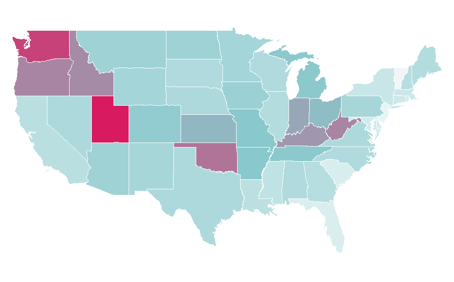 Affinity by region — Steam Machine (hardware platform), United States