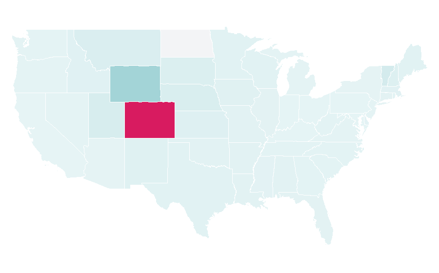 Affinity by region — Steamboat Ski Resort, United States