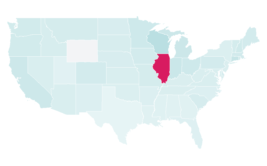 Affinity by region — Stephanie Izard, United States