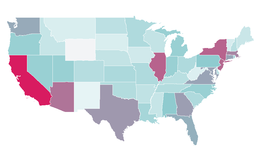 Affinity by region — Steve Jobs, United States