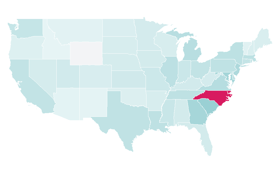 Affinity by region — Steve Smith, United States