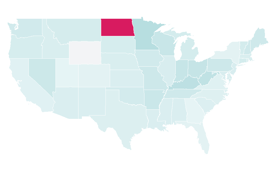Affinity by region — Steven Adler, United States
