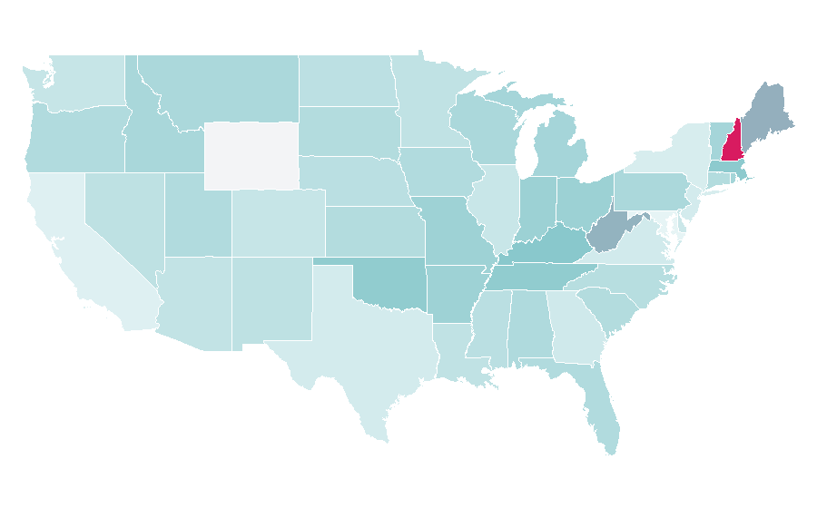Affinity by region — Steven Tyler, United States