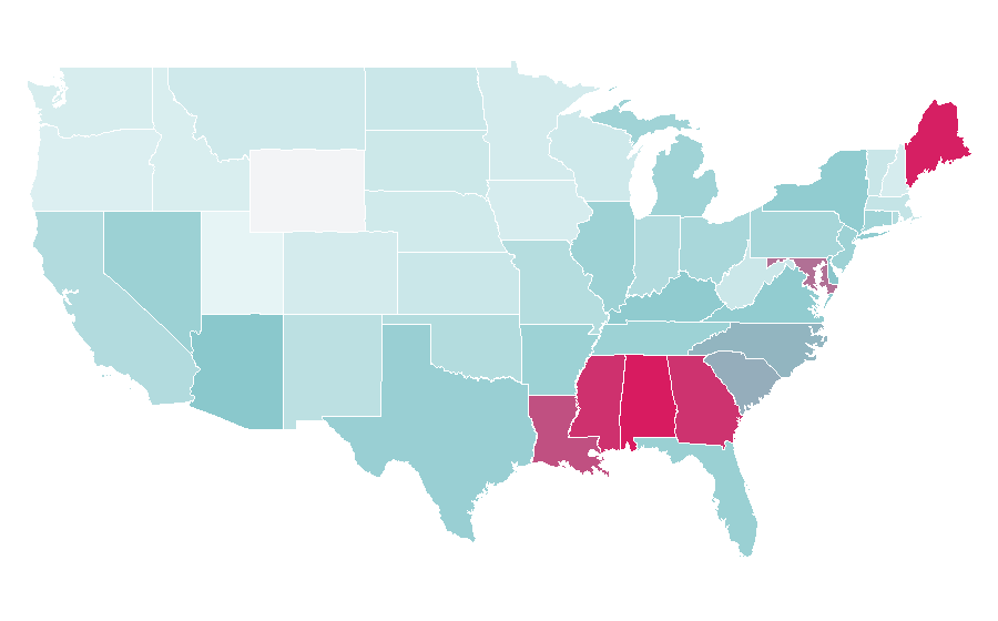 Affinity by region — Stevie J, United States