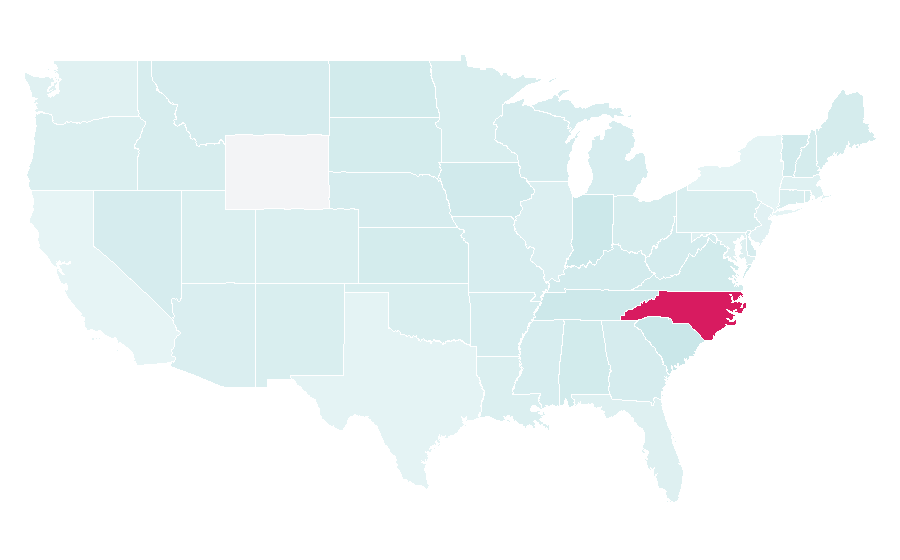 Affinity by region — Stewart-Haas Racing, United States
