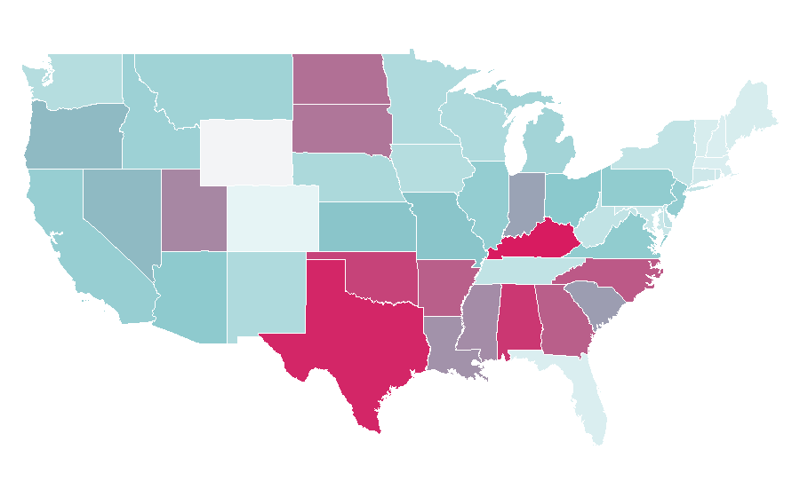 Affinity by region — Stick Men, United States