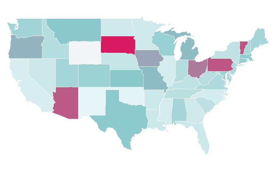 Affinity by region — Stomp, United States
