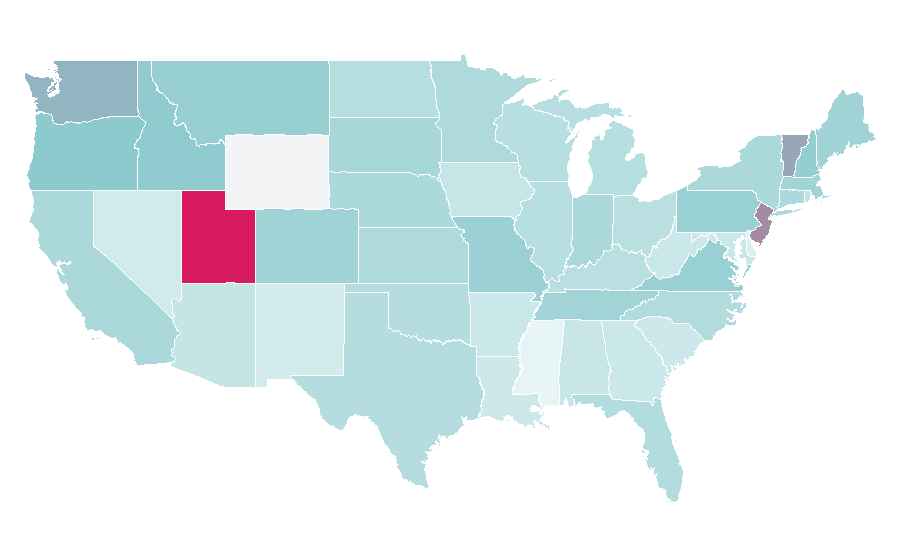 Affinity by region — Stonehenge, United States